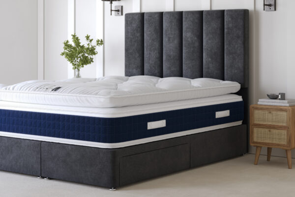 bedworld Hotel Standard 3000 Pocket Wool Pillowtop Divan Set