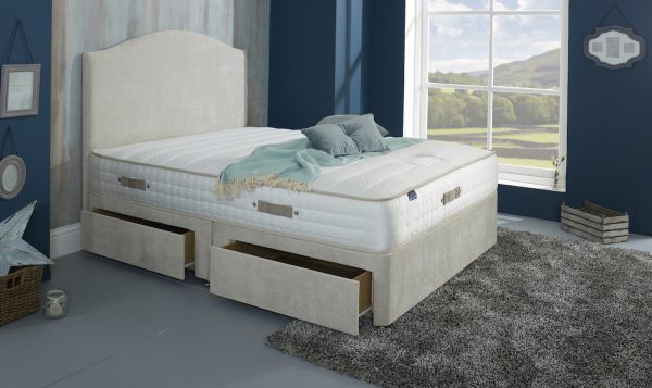 bedworld Joseph Crown Coronet Sprung Memory Divan Bed