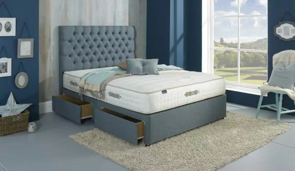 bedworld Joseph Crown Victoria Coil Spring Divan Bed