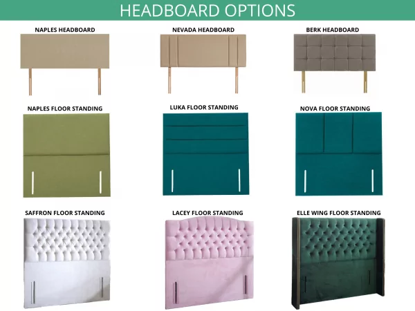 Bedworld Joseph Galaxy Spring Series 1000 Latex Divan Bed