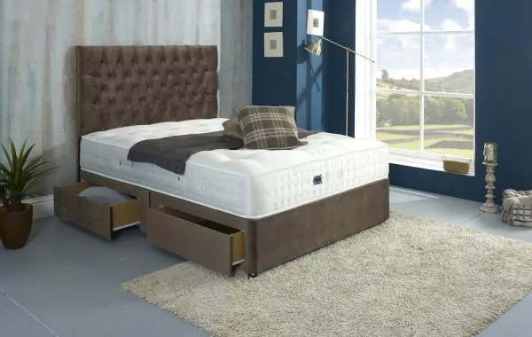 bedworld Joseph Sense Coil Spring Memory Foam Divan Bed