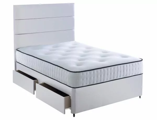 bedworld Luxury Pocket Spring 1500 Memory Foam Divan Bed