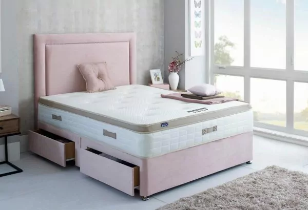 bedworld Majestic Pocket Spring 2000 Wool Divan Bed