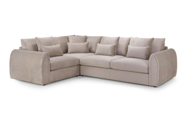 bedworld Mirabel Sofa Mocha Left Hand Facing Corner