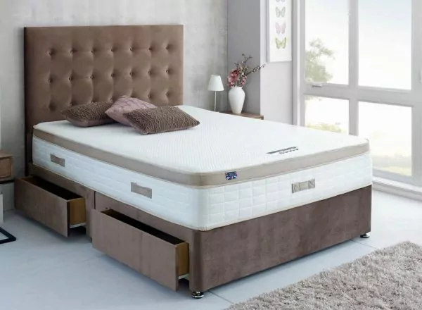 bedworld Posture Flex Memory Foam Orthopaedic Divan Bed