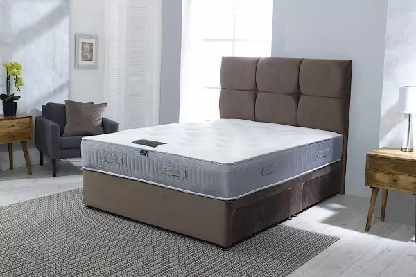 bedworld Sterling Pocket Sprung Series 5000 Natural Divan Bed