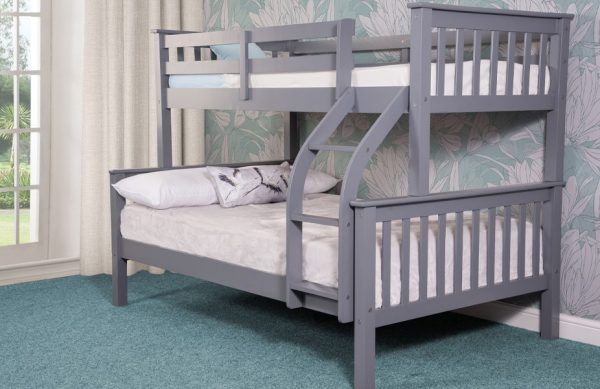 bedworld Sweet Dreams Connor Wood Triple Sleeper Bunk Bed