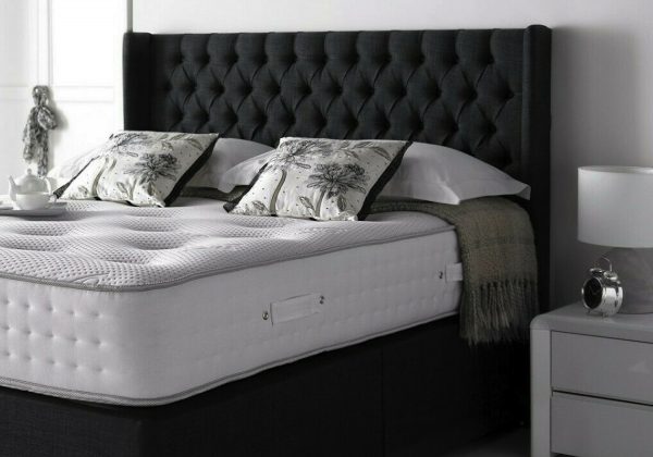 Bedworld Sydney Chesterfield Wing Floorstanding Headboard