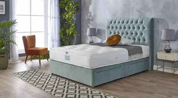 bedworld Utopia Breeze Spring 2000 Memory Foam Divan Bed