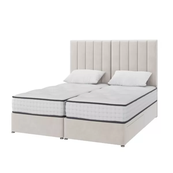 bedworld Zip and Link 2000 Pocket Spring Orthopaedic Divan Set