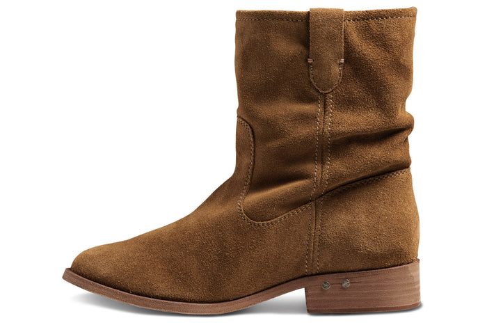 Beek Grouse Slouchy Suede Boot Chestnut