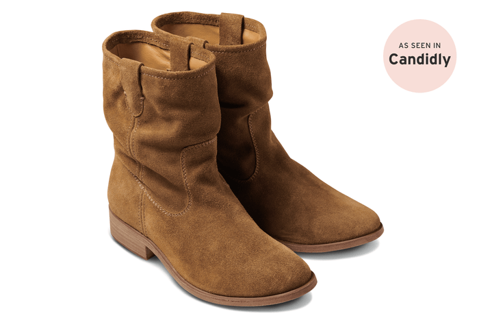 beek Grouse Slouchy Suede Boot Chestnut