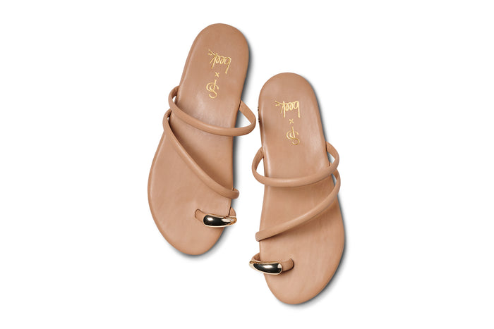 Beek Itsybitsybird Leather Toe-Ring Sandal Beach