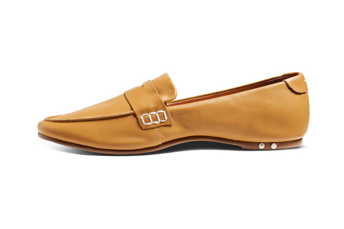 Beek Moorhen Leather Loafer Honey