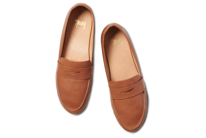 Beek Moorhen Leather Loafer Tan