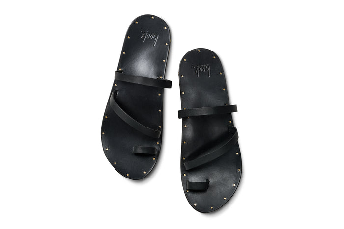 Beek Nene Leather Sandal Black
