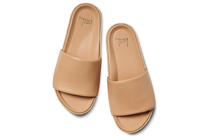 Beek Pelican Jute Platform Sandal Beach
