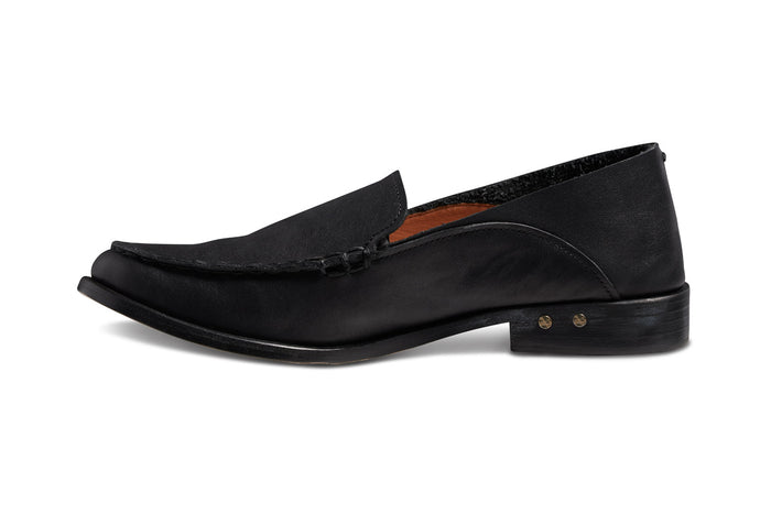 Beek Pepper Leather Loafer Black