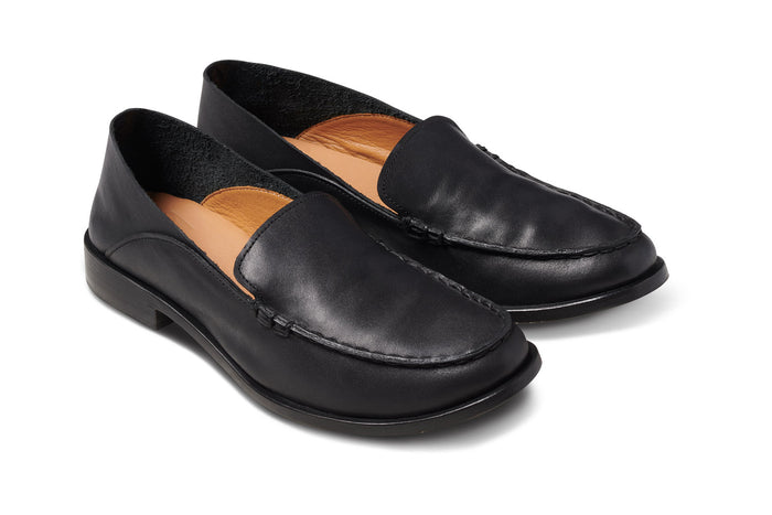 beek Pepper Leather Loafer Black