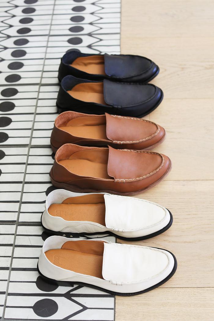 Beek Pepper Leather Loafer Cognac