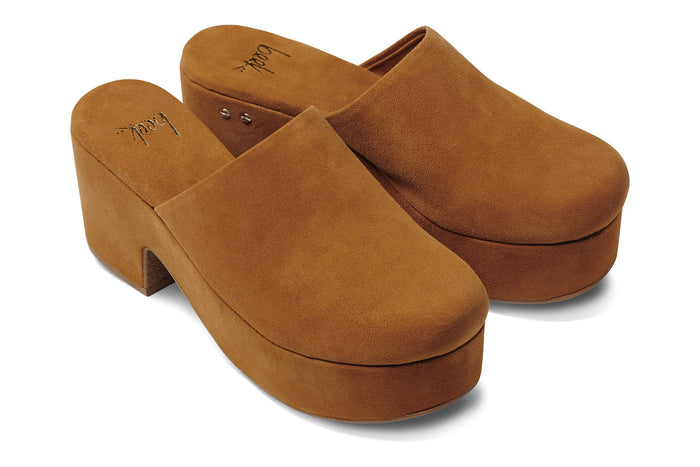 beek Petrel Platform Heel Caramel