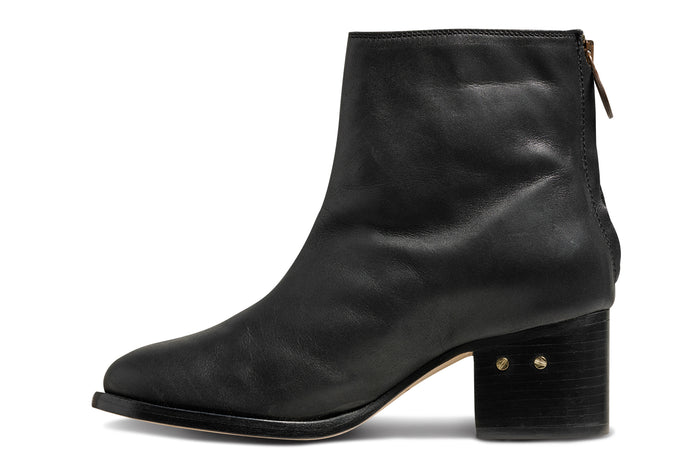 Beek Pheasant Leather Boot Black