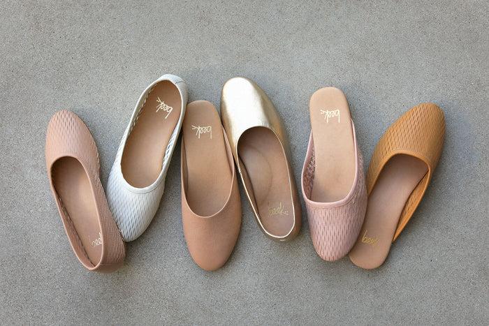 Beek Phoebe Ballet Mule Beach