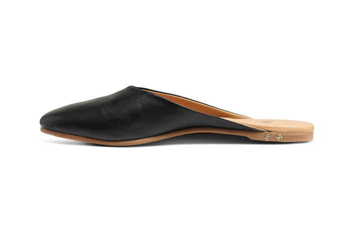 Beek Phoebe Ballet Mule Black