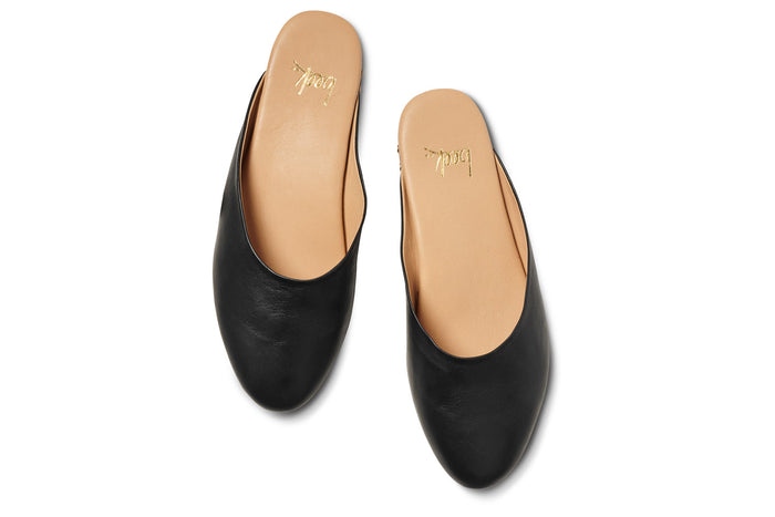 Beek Phoebe Ballet Mule Black