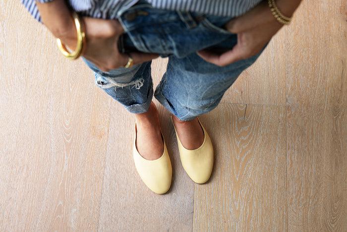 Beek Phoebe Ballet Mule Glow