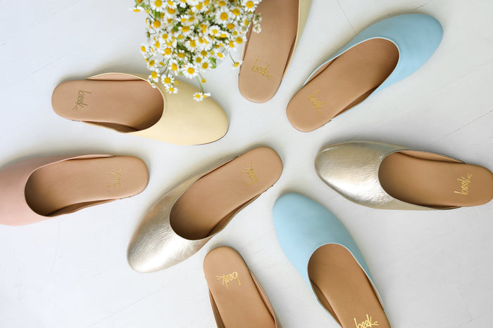 Beek Phoebe Ballet Mule Sky
