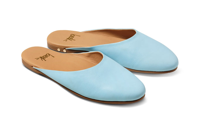 beek Phoebe Ballet Mule Sky