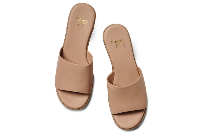 Beek Prinia Jute Platform Heeled Sandal Beach