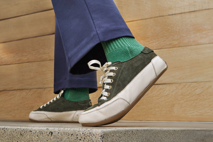 Beek Sandpiper Suede Sneaker Ivy