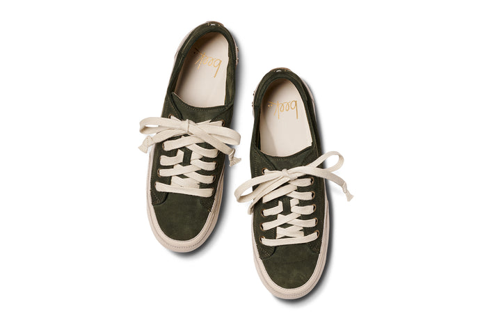 Beek Sandpiper Suede Sneaker Ivy