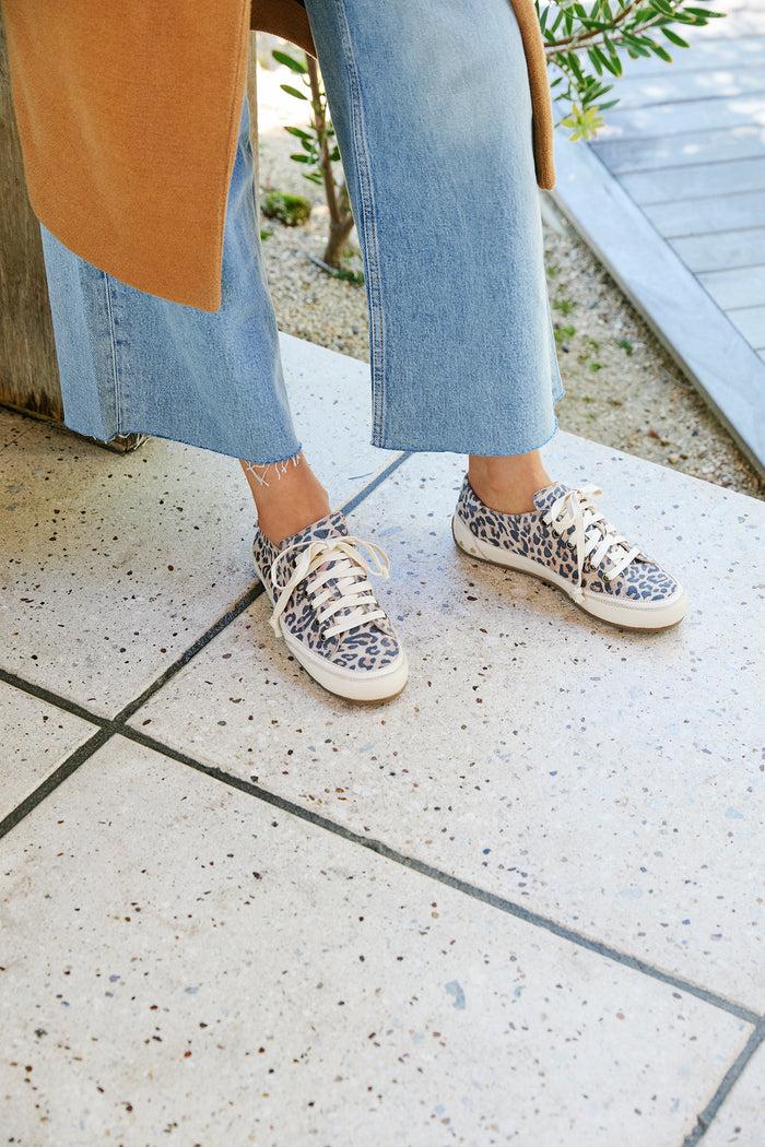 Beek Sandpiper Suede Sneaker Leopard