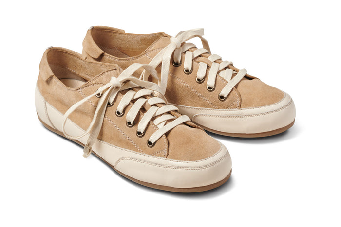 beek Sandpiper Suede Sneaker Stone
