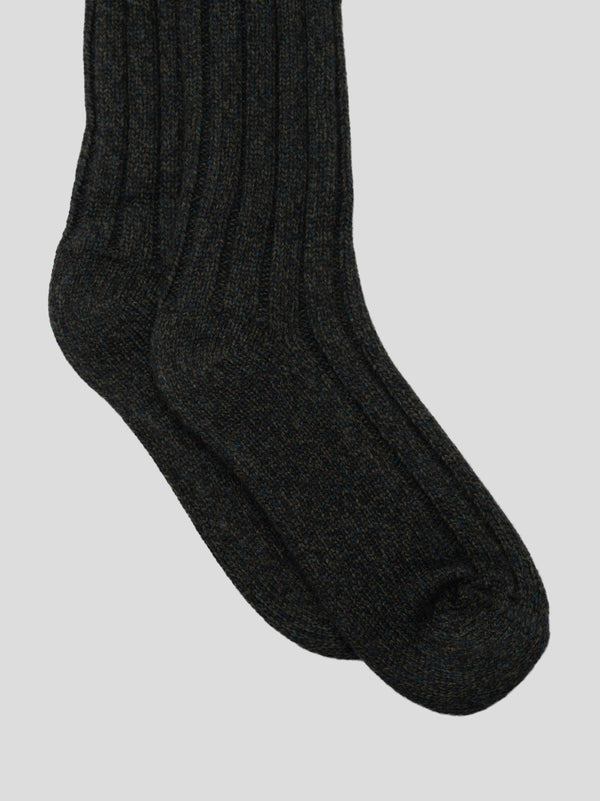 Begg & Co Womens Lounge Cashmere Socks Camo