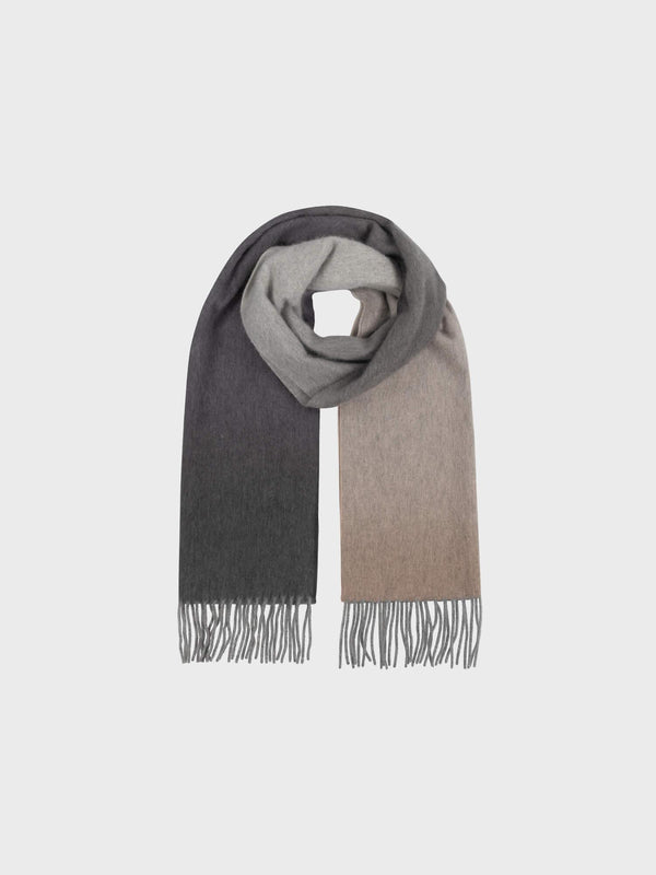 Begg & Co Men's Nuance Marbled Midnight Cashmere Scarf - Begg X Co