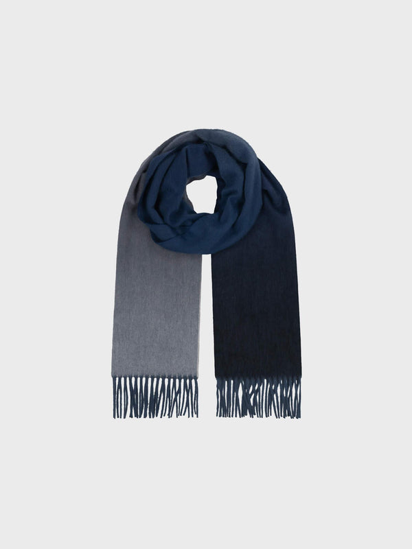 Begg & Co Nuance Mens Ombre Cashmere Scarf Cosmos - Begg X Co