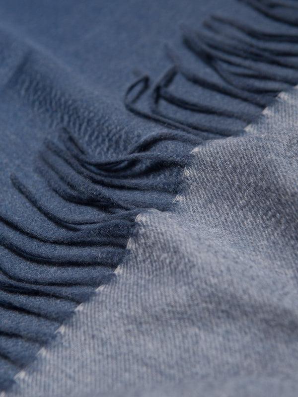 Begg & Co Nuance Mens Ombre Cashmere Scarf Cosmos - Begg X Co