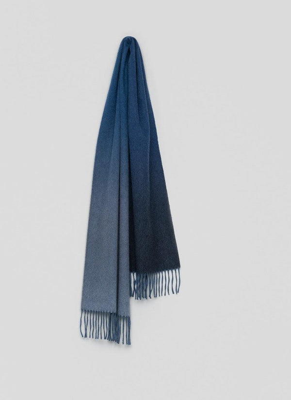 Begg & Co Nuance Mens Ombre Cashmere Scarf Cosmos - Begg X Co