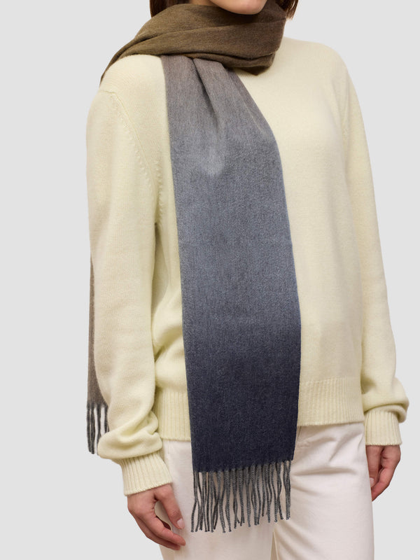 Begg & Co Nuance Womens Ombre Cashmere Scarf Islander - Begg X Co