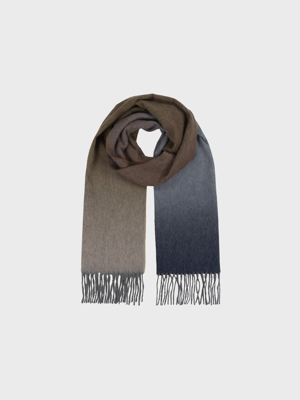 Begg & Co Nuance Womens Ombre Cashmere Scarf Islander - Begg X Co