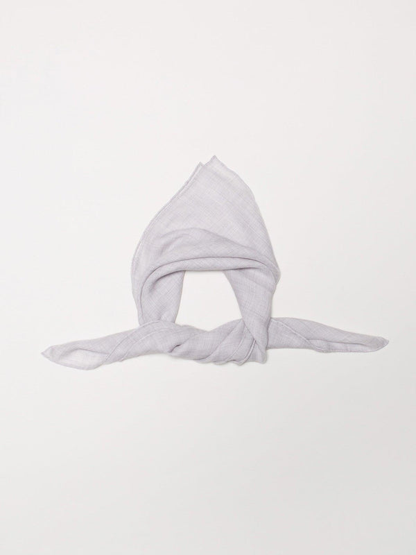 Begg & Co Wispy Womens Superfine Cashmere Square Scarf Silver