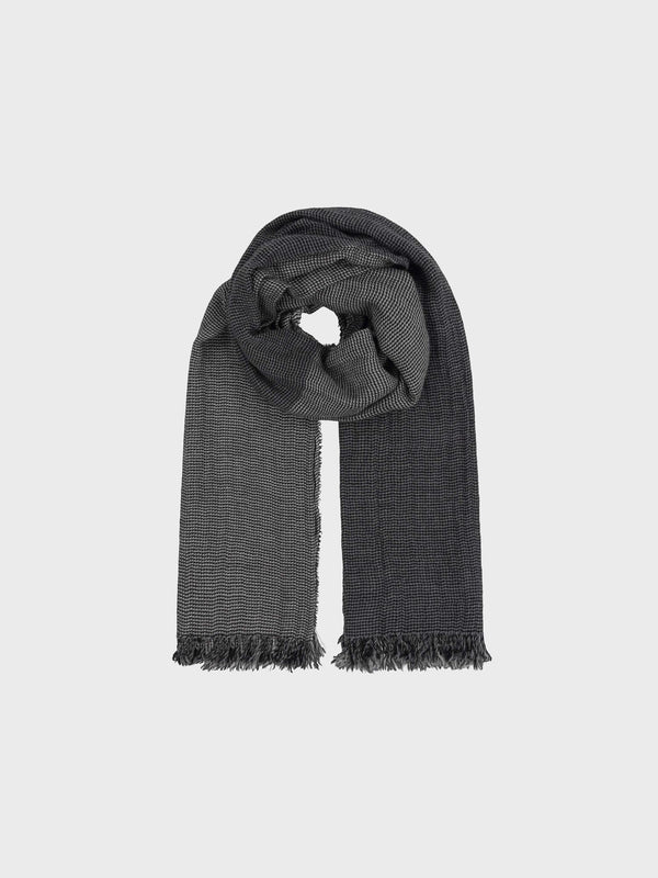 Begg & Co Women's Kishorn Les Arcs Grey Cashmere Stole - Begg X Co