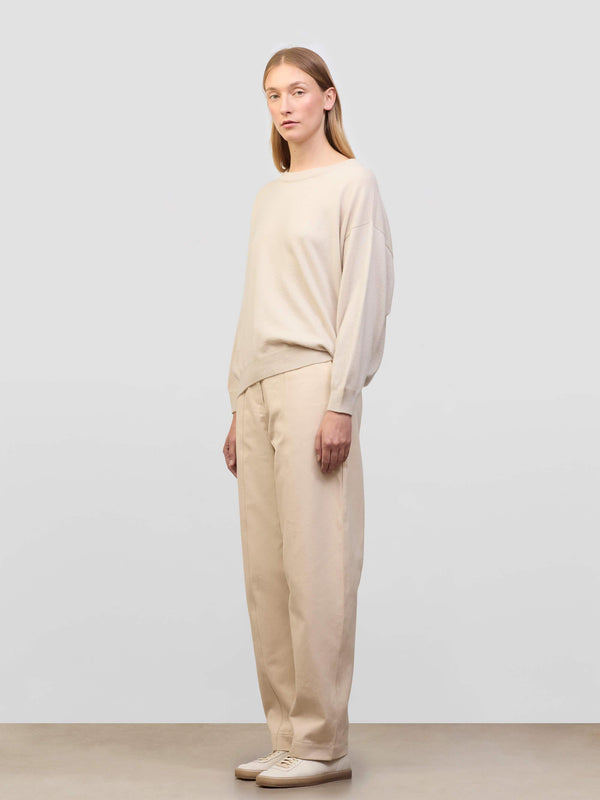 Begg & Co Womens Jade Earl Grey Cashmere Sweater - Begg X Co