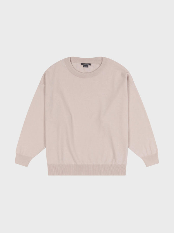 Begg & Co Womens Jade Haiku Pink Cashmere Sweater - Begg X Co