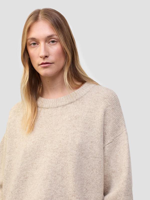 Begg & Co Womens Ricos Natural Cashmere Sweater - Begg X Co