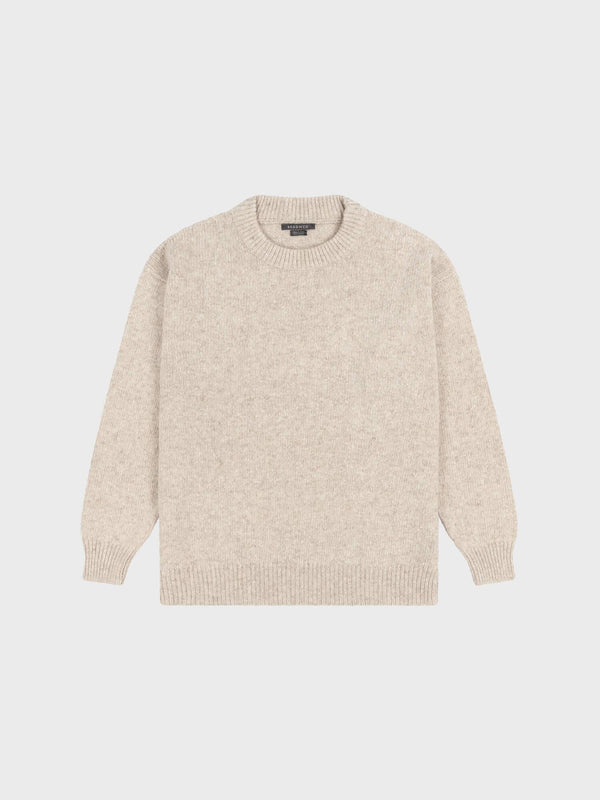 Begg & Co Womens Ricos Natural Cashmere Sweater - Begg X Co